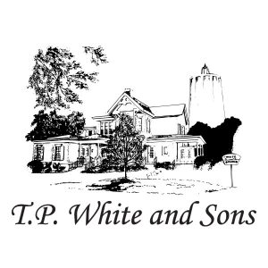 TP White and Sons logo